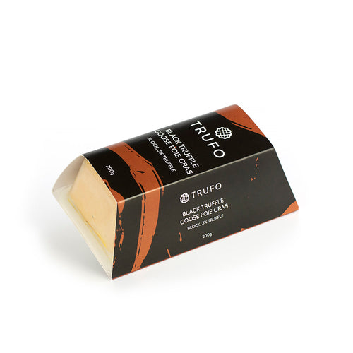 Black Truffle Goose Foie Gras Block 200g