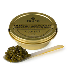 Load image into Gallery viewer, Ossetra Selection Caviar (Acipenser gueldenstaedtii)